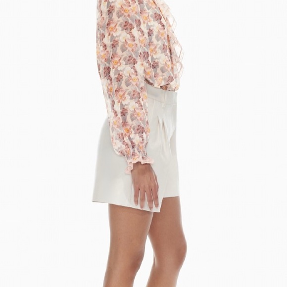 Aritzia Wilfred‎ Eden Floral Chiffon Blouse - Picture 5 of 14